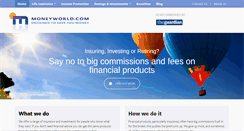 Desktop Screenshot of moneyworld.com